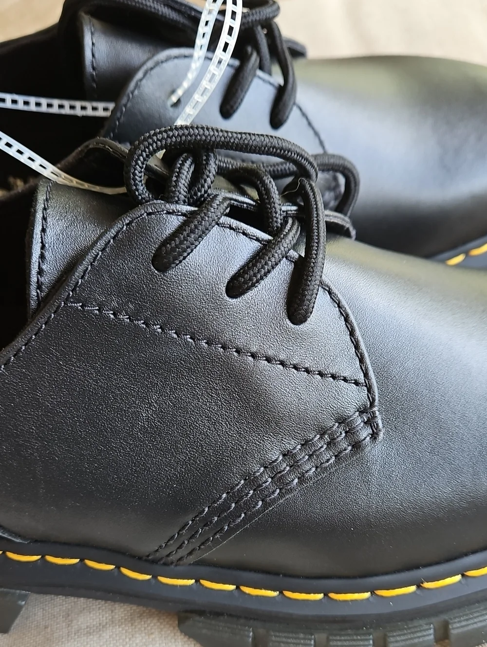 Dr Martens Audrick Platform Oxford Shoes In Black, Woman's 10